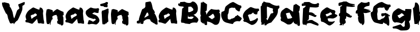 Vanasin font