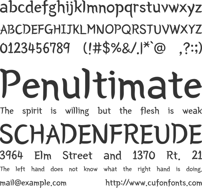 Yeon Sung font preview