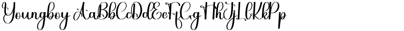 Youngboy font