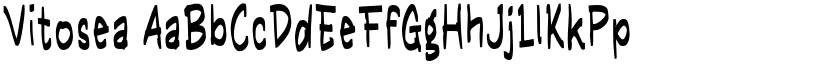 Vitosea font