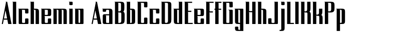 Alchemio font