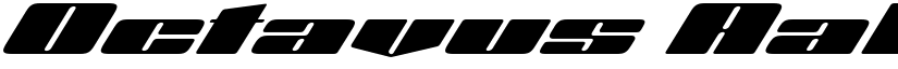Octavus font