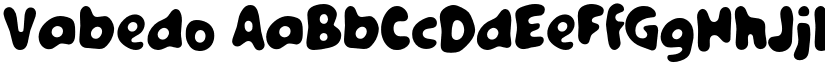 Vabedo font