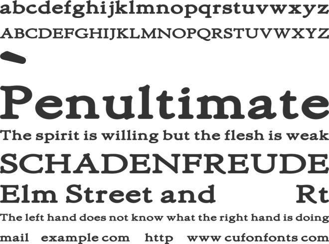 Boldtique font preview