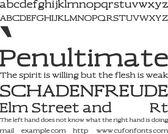 Lunaryan font preview