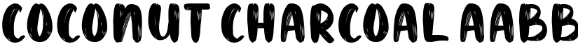 Coconut Charcoal font