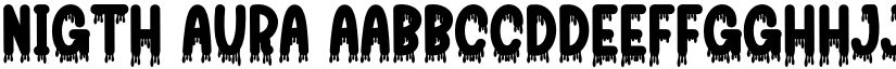 Nigth Aura font