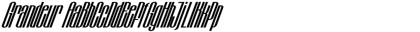 Grandeur font