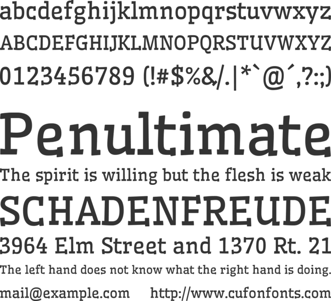 Wellfleet font preview
