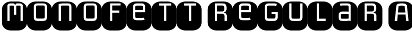 Monofett Regular font