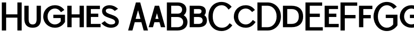 Hughes font