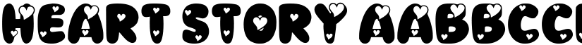 Heart Story font