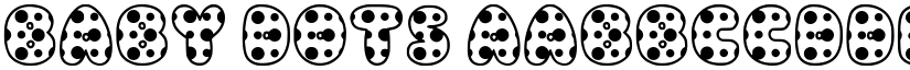Baby Dots font