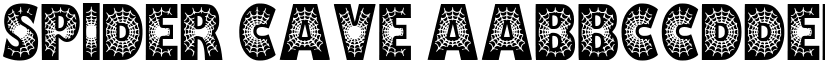 Spider Cave font