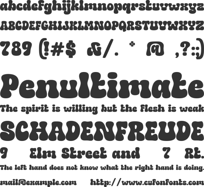 Super Drawlings font preview