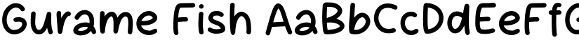 Gurame Fish font