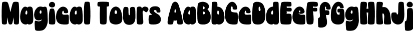 Magical Tours font download