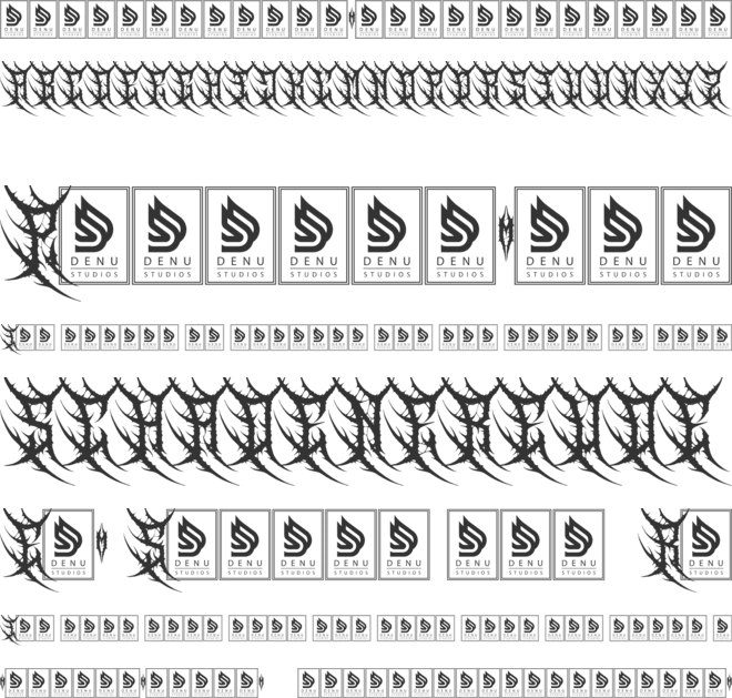 Mikmons font preview