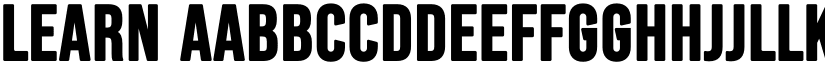 Learn font