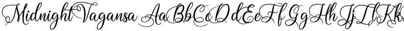 Midnight Vagansa font download