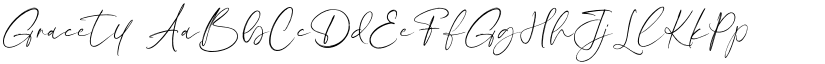 Gracety font