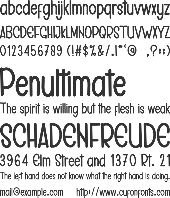 Sunset Vibes font preview