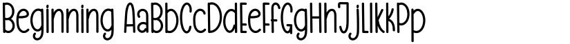 Beginning font download