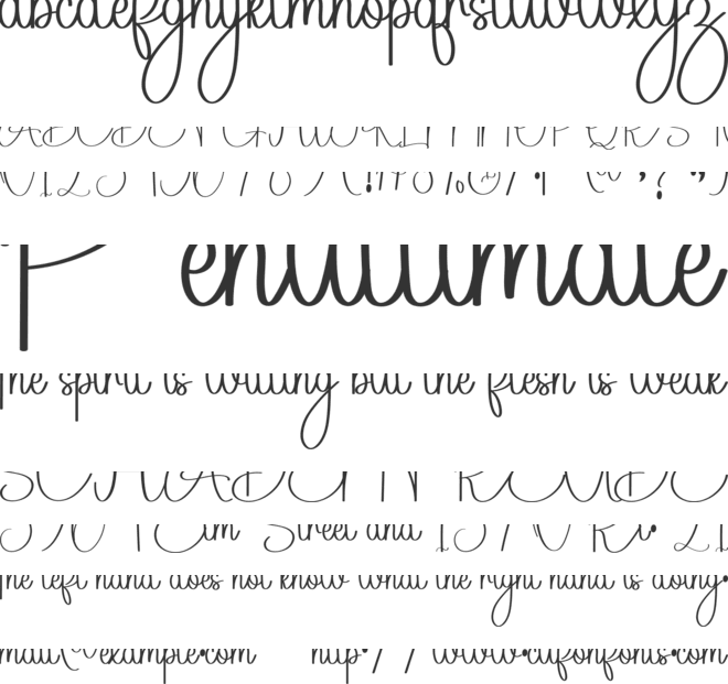 Samantha  Halloween font preview