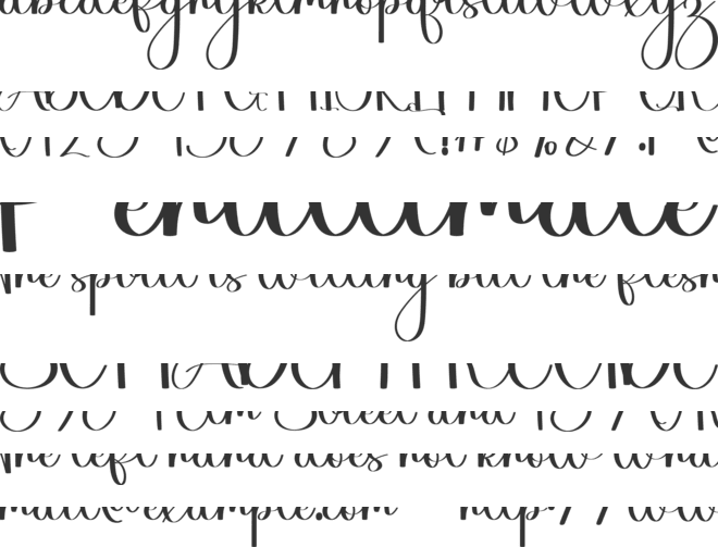 Creative Solitude font preview