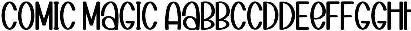 Comic Magic font