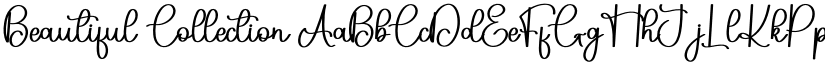 Beautiful Collection font