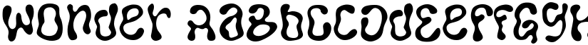 Wonder font
