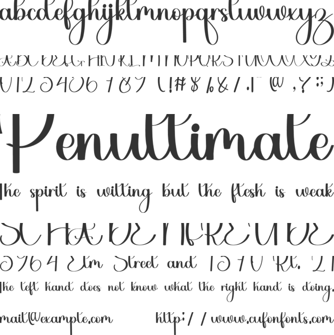 Anabel Christmas font preview