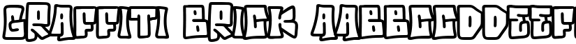 Graffiti Brick font