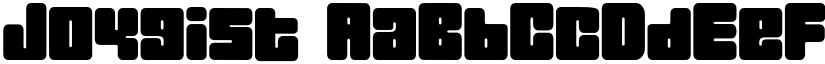Joygist font