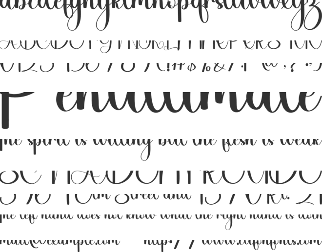 Fantasy Halloween font preview