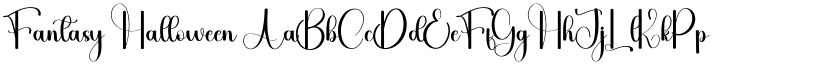 Fantasy Halloween font