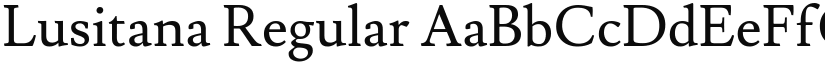 Lusitana font download