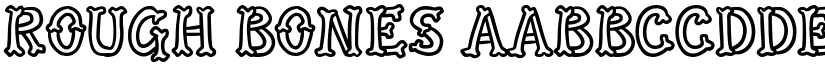 Rough Bones font