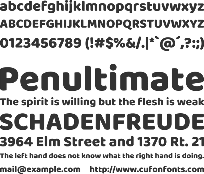 Baloo Bhaijaan font preview