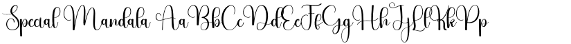 Special Mandala font