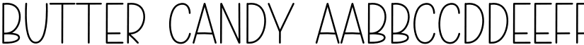 Butter Candy font