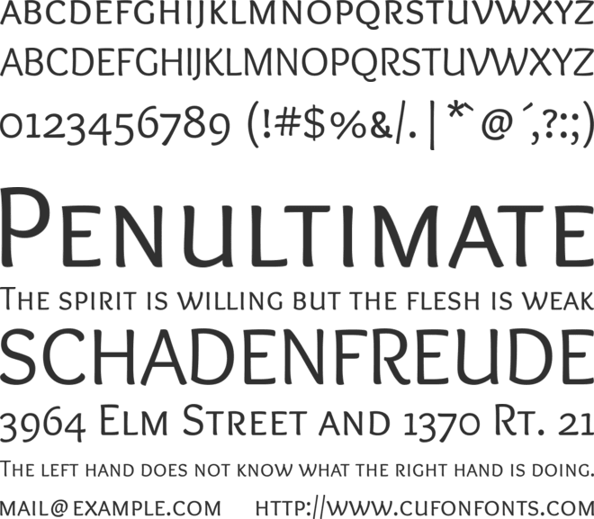 Overlock SC font preview