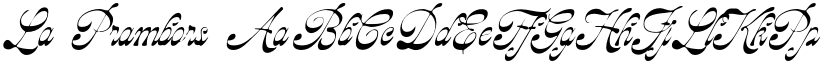 La Prambors font