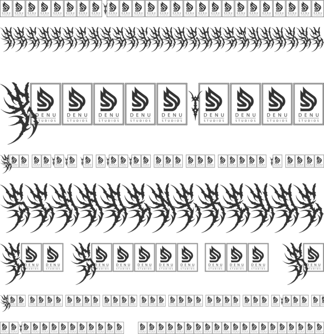 Shrivel font preview