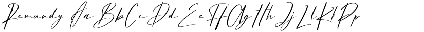 Remundy font