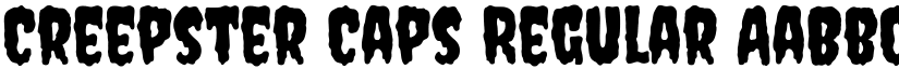 Creepster Caps Regular font
