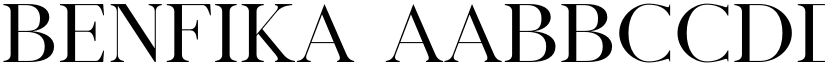 Benfika font