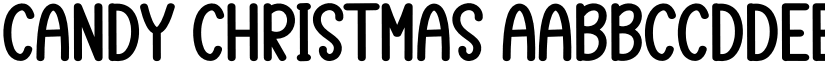 Candy Christmas font