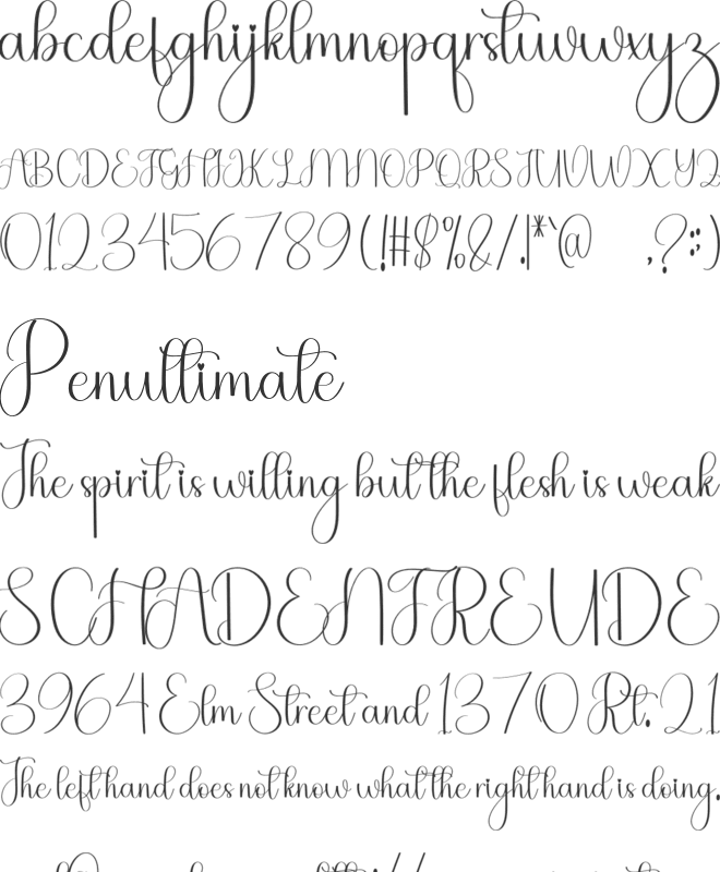 Barbie Holiday font preview